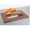 Hygiplas High Density Brown Chopping Board Hygiplas High Density Brown Chopping Board