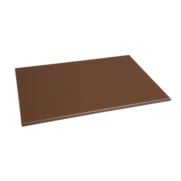 Hygiplas High Density Brown Chopping Board Hygiplas High Density Brown Chopping Board