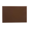 Hygiplas Extra Thick High Density Brown Chopping Board Hygiplas Extra Thick High Density Brown Chopping Board