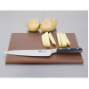 Hygiplas High Density Chopping Board Brown - 12x229x305mm Hygiplas High Density Chopping Board Brown - 12x229x305mm
