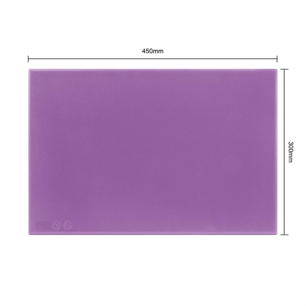 Hygiplas High Density Chopping Board Purple