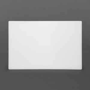 Hygiplas Low Density Chopping Board White - 450x300x10mm