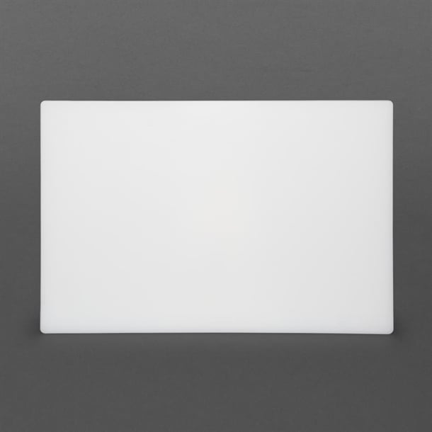 Hygiplas Low Density Chopping Board White - 450x300x10mm Hygiplas Low Density Chopping Board White - 450x300x10mm