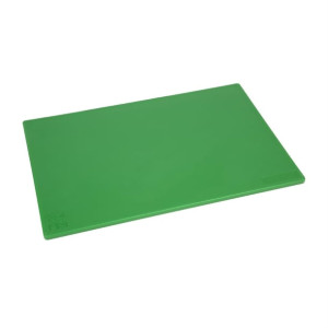 Hygiplas Low Density Chopping Board Green - 450x300x10mm