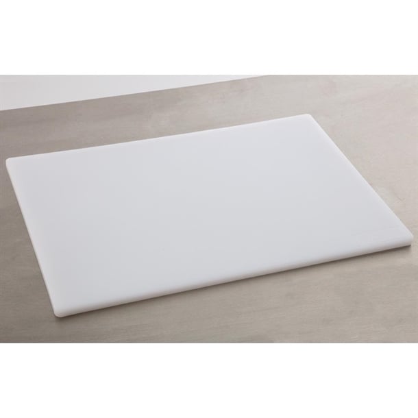 Hygiplas Low Density Chopping Board White - 450x300x10mm Hygiplas Low Density Chopping Board White - 450x300x10mm