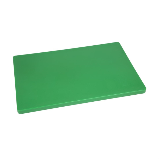 Hygiplas Extra Thick Low Density Green Chopping Board Hygiplas Extra Thick Low Density Green Chopping Board