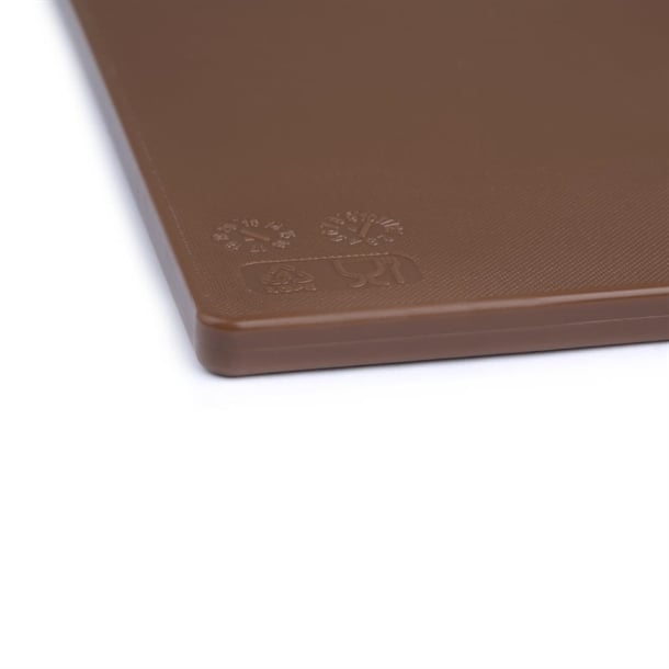 Hygiplas Low Density Brown Chopping Board