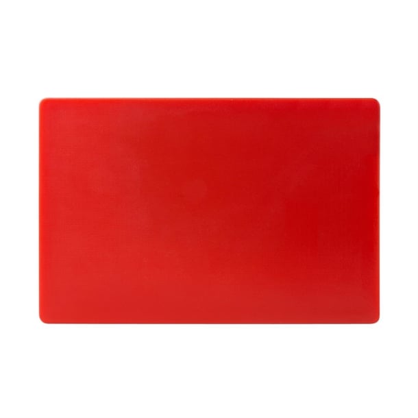Hygiplas Extra Thick Low Density Red Chopping Board