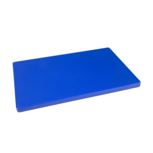 Hygiplas Extra Thick Low Density Chopping Board Blue - 450x300x20mm