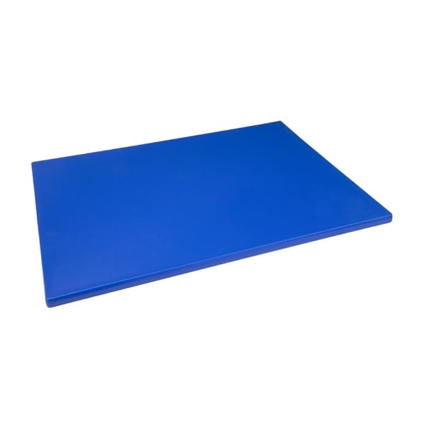 Hygiplas Extra Thick Low Density Chopping Board Blue - 600x450x20mm Hygiplas Extra Thick Low Density Chopping Board Blue - 600x450x20mm