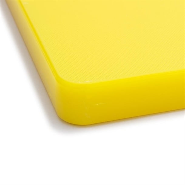 Hygiplas Extra Thick Low Density Chopping Board Yellow - 450x300x20mm Hygiplas Extra Thick Low Density Chopping Board Yellow - 450x300x20mm