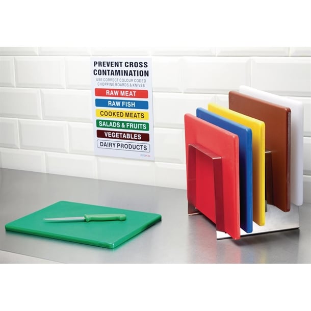 Hygiplas Low Density Blue Chopping Board