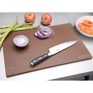 Hygiplas Low Density Chopping Board Brown - 450x300x10mm