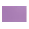 Hygiplas Antibacterial Low Density Chopping Board Purple - 450x300x10mm