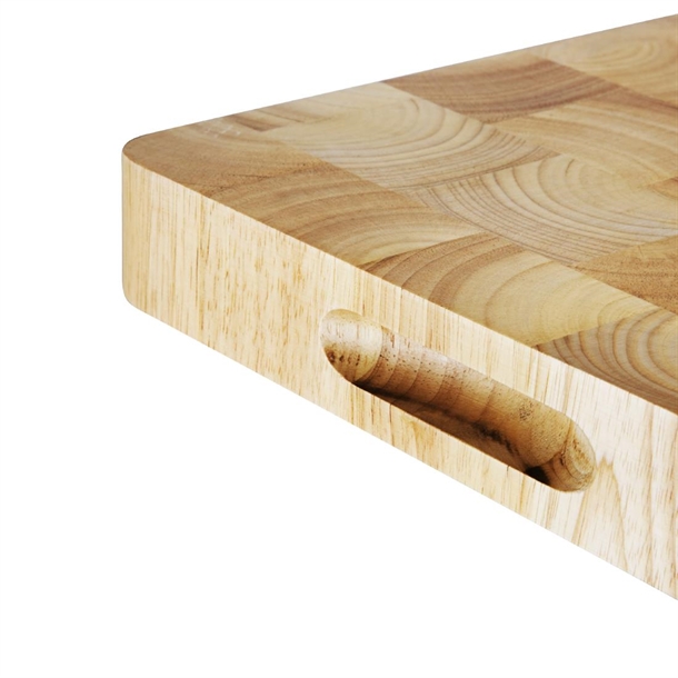Vogue Medium Rectangular Wooden Chopping Board