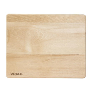 Vogue Beech Chopping Board Medium 380x305x30mm