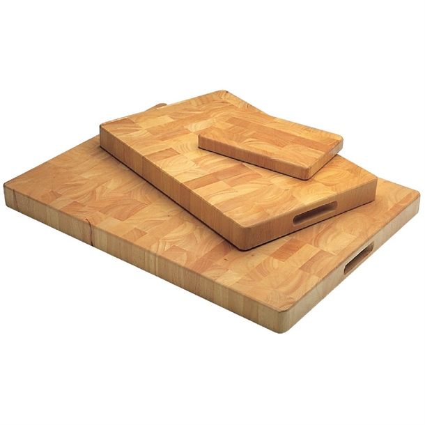 Vogue Small Rectangular Wooden Chopping Board