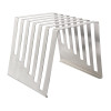 Hygiplas Stianless Steel Tiered Chopping Board Rack - 6x 15mm Slots Hygiplas Stianless Steel Tiered Chopping Board Rack - 6x 15mm Slots