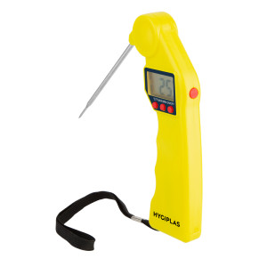 Hygiplas Easytemp Colour Coded Yellow Probe Thermometer