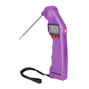 Hygiplas Easytemp Colour Coded Purple Probe Thermometer