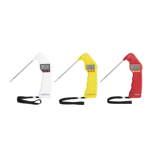 Hygiplas Easytemp Colour Coded White Probe Thermometer Hygiplas Easytemp Colour Coded White Probe Thermometer
