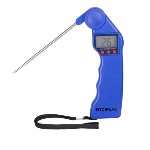 Hygiplas Easytemp Colour Coded Blue Probe Thermometer