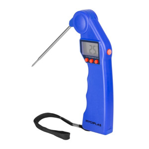 Hygiplas Easytemp Colour Coded Blue Probe Thermometer