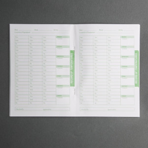 Hygiplas Temperature Log Book