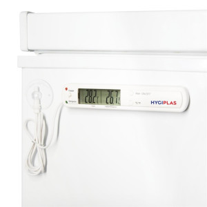 Hygiplas Digital Fridge Freezer Thermometer with Alarm