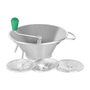 Paderno Heavy Duty Food Mill 310mm with Stainless Steel Blades