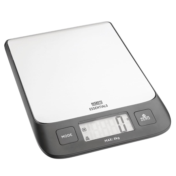 Nisbets Essentials Electronic Scales 5kg Nisbets Essentials Electronic Scales 5kg
