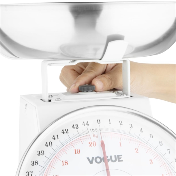 Vogue Kitchen Scale Bowl Top - 20kg Grad. 50g Vogue Kitchen Scale Bowl Top - 20kg Grad. 50g