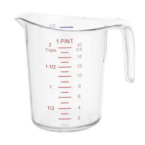 Vogue Polycarbonate Measuring Jug 500ml