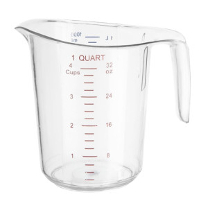 Vogue Polycarbonate Measuring Jug 1Ltr
