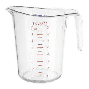 Vogue Polycarbonate Measuring Jug 2Ltr