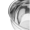 Vogue Stainless Steel Mixing Bowl with Silicone Base 5Ltr
