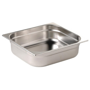 Vogue Stainless Steel Gastronorm Tray 1/2