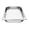 Nisbets Essentials Stainless Steel 1/1 Gastronorm Tray 65mm (Pack 3)