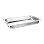 Nisbets Essentials Stainless Steel 1/1 Gastronorm Tray 65mm (Pack 3)
