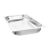 Nisbets Essentials Stainless Steel 1/1 Gastronorm Tray 65mm (Pack 3)