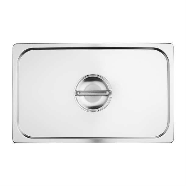 Vogue Stainless Steel 1/1 Gastronorm Pan Lid Vogue Stainless Steel 1/1 Gastronorm Pan Lid