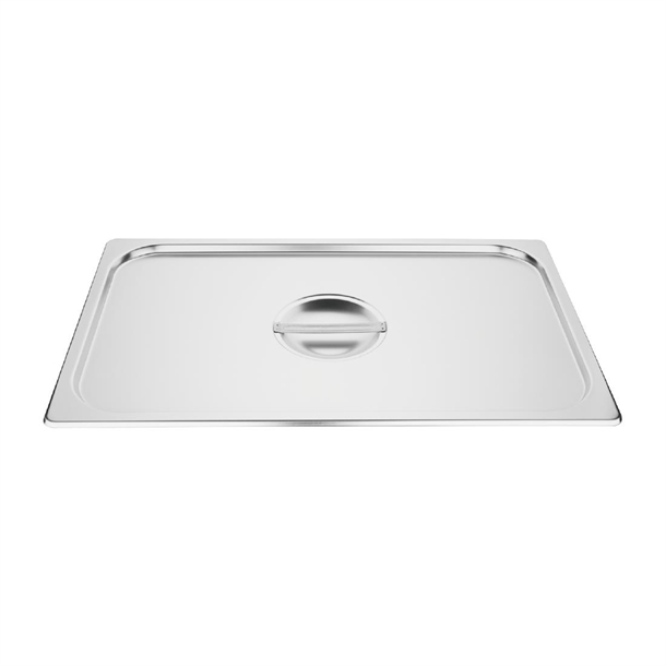 Vogue Stainless Steel 1/1 Gastronorm Pan Lid Vogue Stainless Steel 1/1 Gastronorm Pan Lid