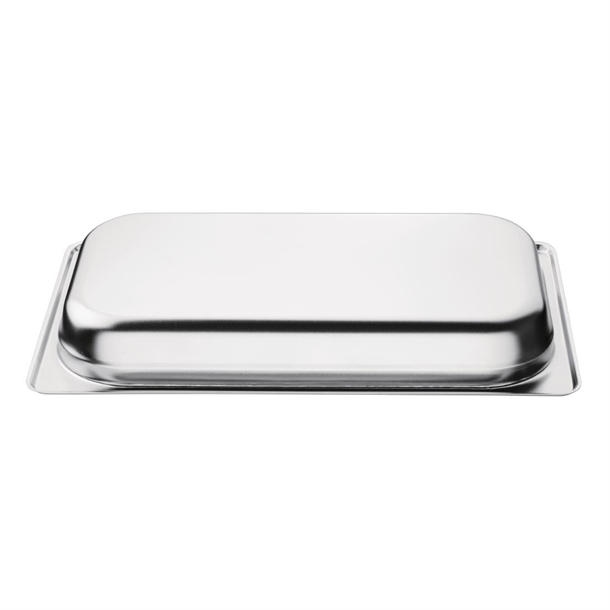 Vogue Stainless Steel 1/3 Gastronorm Tray 40mm Vogue Stainless Steel 1/3 Gastronorm Tray 40mm