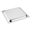 Vogue Stainless Steel Gastronorm 2/3 Tray 20mm Vogue Stainless Steel Gastronorm 2/3 Tray 20mm