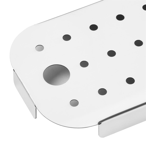 Vogue St/St GN Drainer Tray for GN 1/4