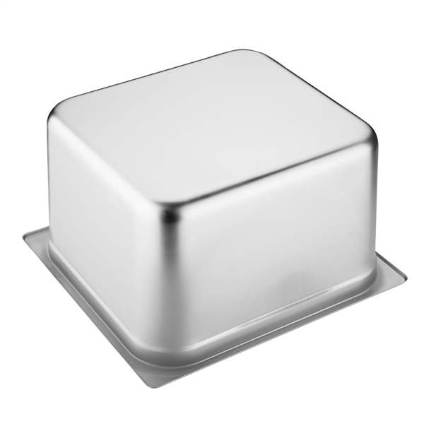 Vogue Stainless Steel Gastronorm 2/3 Tray 200mm Vogue Stainless Steel Gastronorm 2/3 Tray 200mm