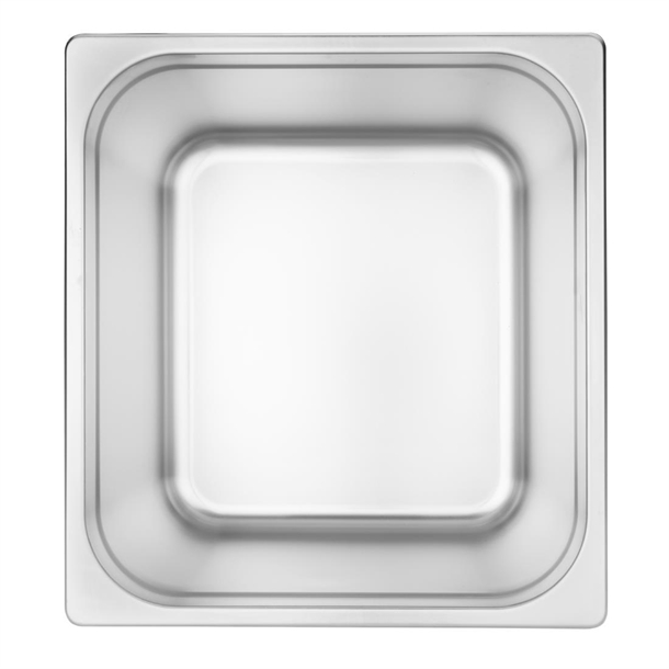 Vogue Stainless Steel Gastronorm 2/3 Tray 200mm Vogue Stainless Steel Gastronorm 2/3 Tray 200mm