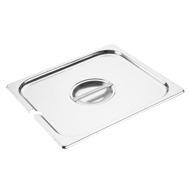 Vogue St/St GN Notched Lid - 2/3 Vogue St/St GN Notched Lid - 2/3