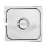 Vogue St/St GN Notched Lid - 2/3 Vogue St/St GN Notched Lid - 2/3