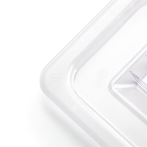 Vogue Clear Polycarbonate 1/6 Gastronorm Lid